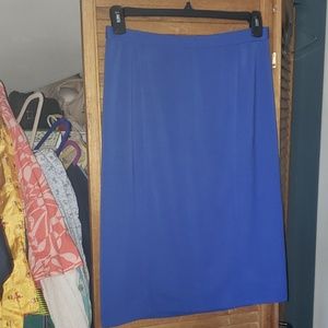 Cobalt blue simply Chloe Dao pencil skirt Medium
